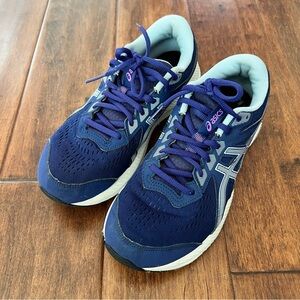 Asics Blue contend 8 gel Running Shoes 9